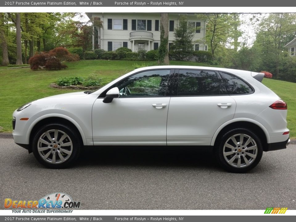 White 2017 Porsche Cayenne Platinum Edition Photo #3