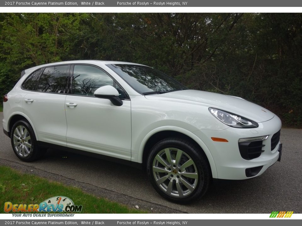 White 2017 Porsche Cayenne Platinum Edition Photo #8