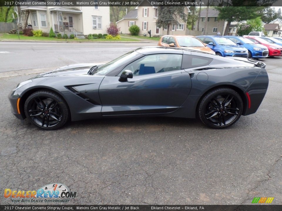 Watkins Glen Gray Metallic 2017 Chevrolet Corvette Stingray Coupe Photo #6