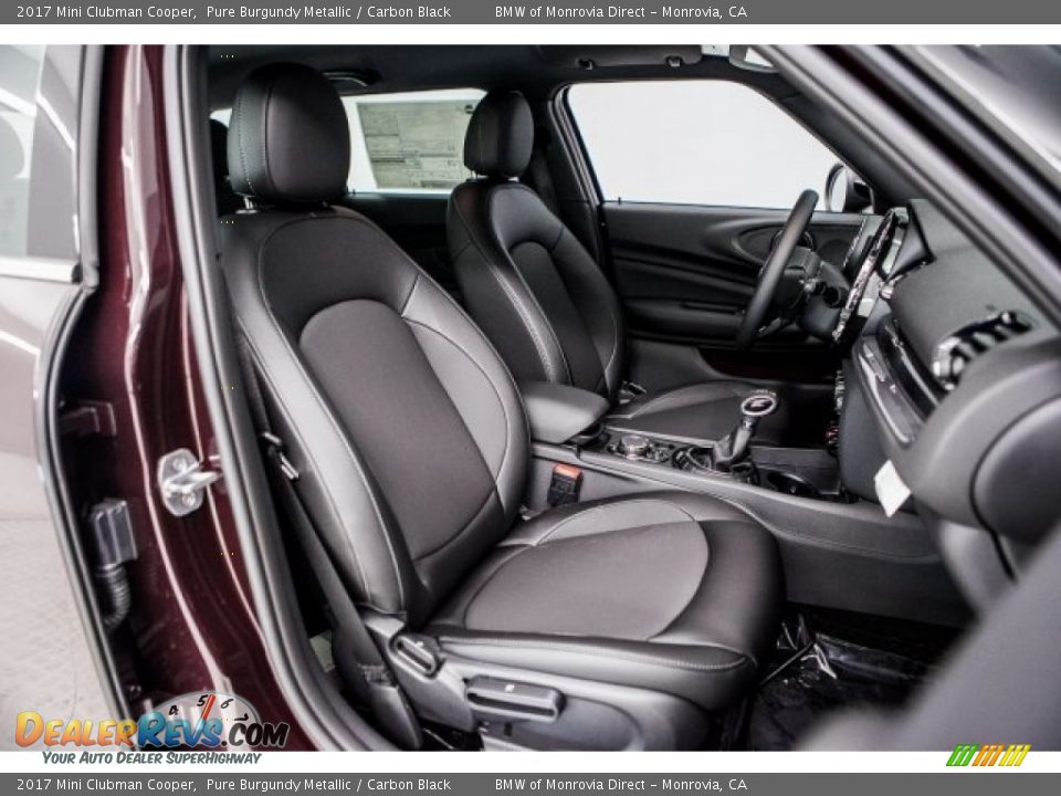 2017 Mini Clubman Cooper Pure Burgundy Metallic / Carbon Black Photo #2