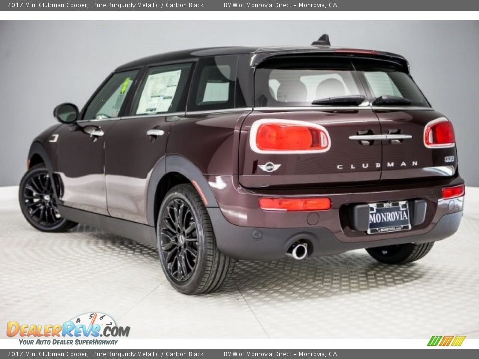 2017 Mini Clubman Cooper Pure Burgundy Metallic / Carbon Black Photo #3