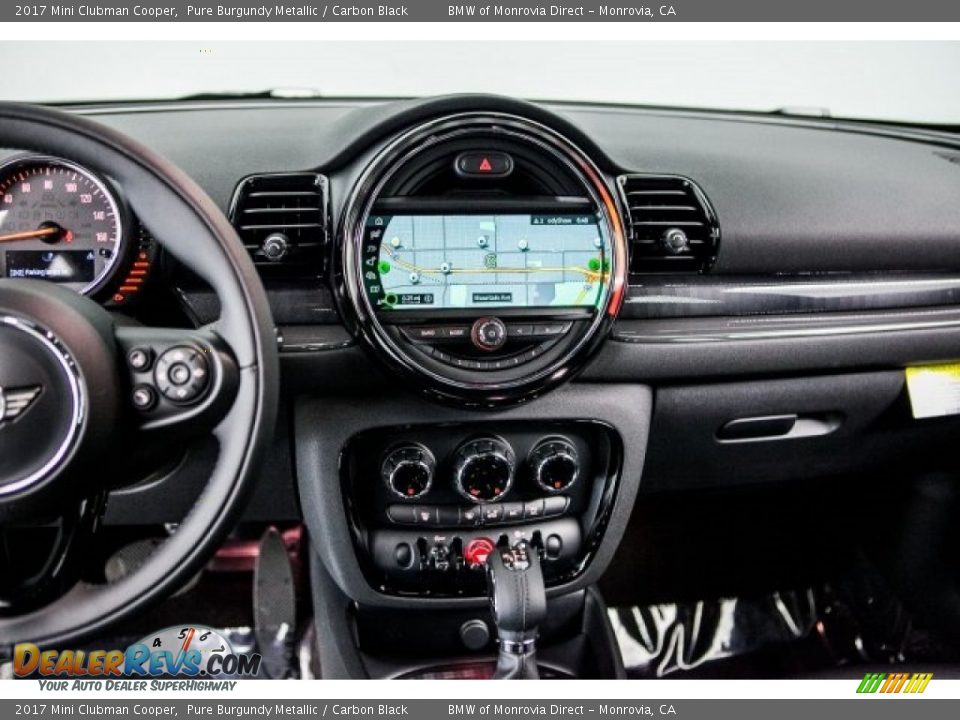 2017 Mini Clubman Cooper Pure Burgundy Metallic / Carbon Black Photo #5