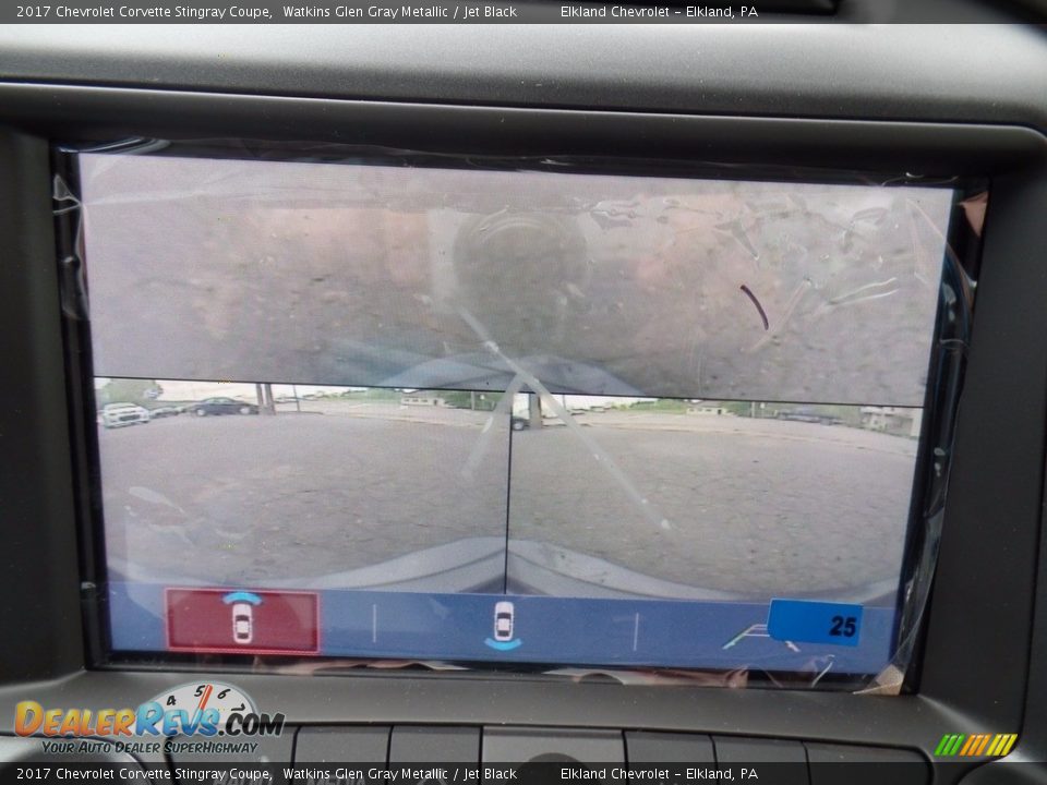 2017 Chevrolet Corvette Stingray Coupe Watkins Glen Gray Metallic / Jet Black Photo #36