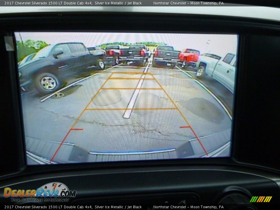 2017 Chevrolet Silverado 1500 LT Double Cab 4x4 Silver Ice Metallic / Jet Black Photo #21