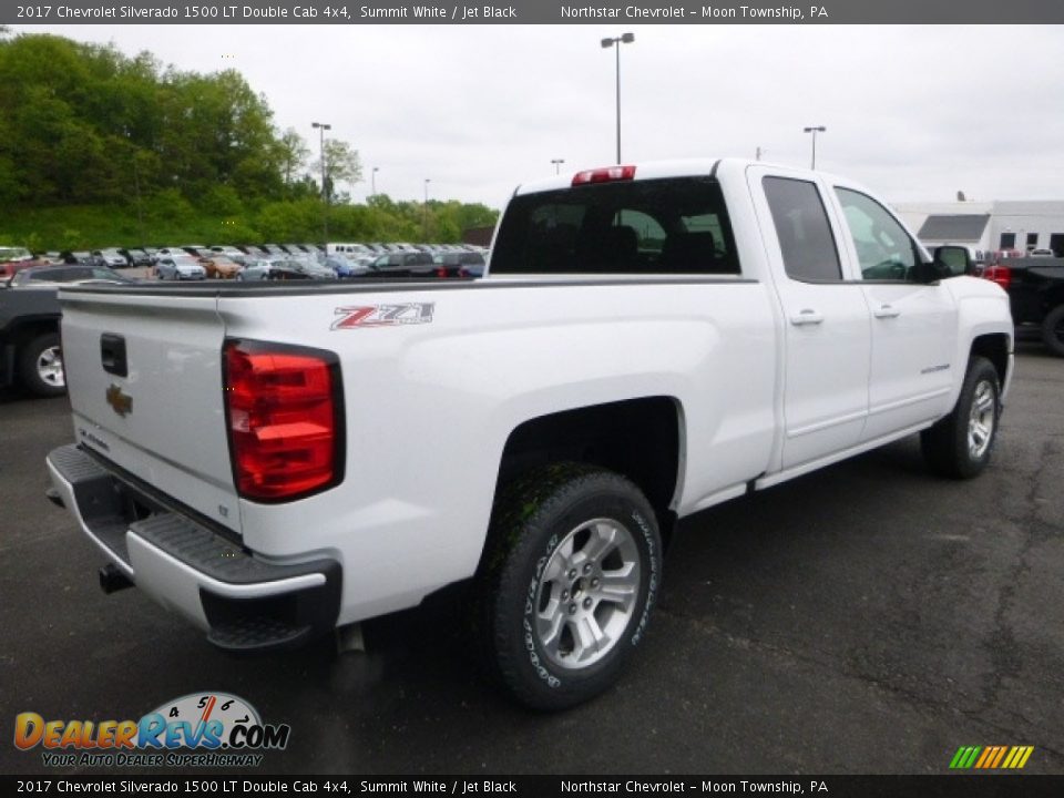2017 Chevrolet Silverado 1500 LT Double Cab 4x4 Summit White / Jet Black Photo #5