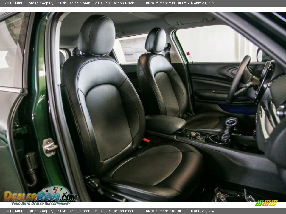 2017 Mini Clubman Cooper British Racing Green II Metallic / Carbon Black Photo #2