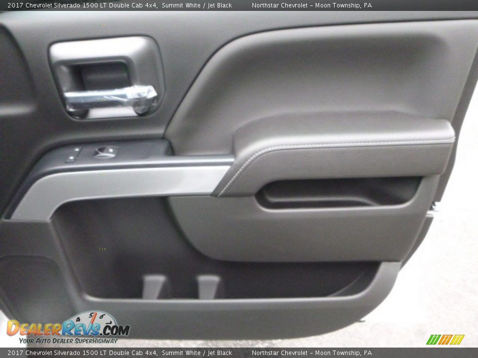 2017 Chevrolet Silverado 1500 LT Double Cab 4x4 Summit White / Jet Black Photo #9