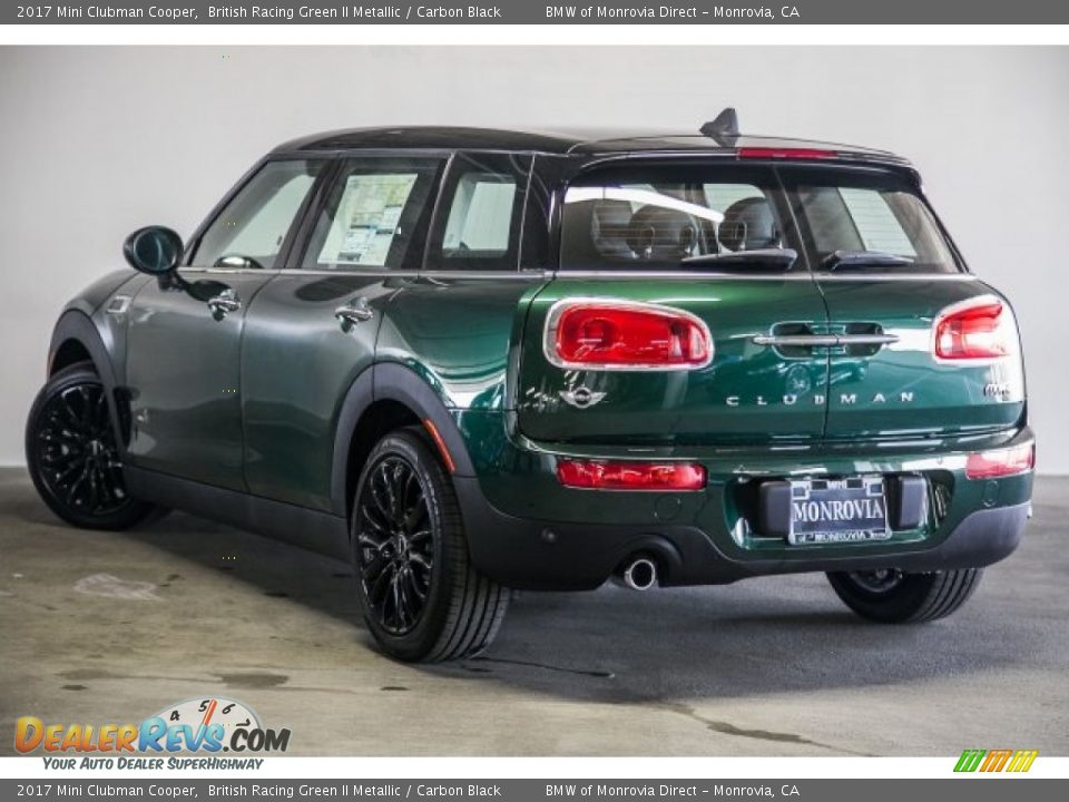 2017 Mini Clubman Cooper British Racing Green II Metallic / Carbon Black Photo #3