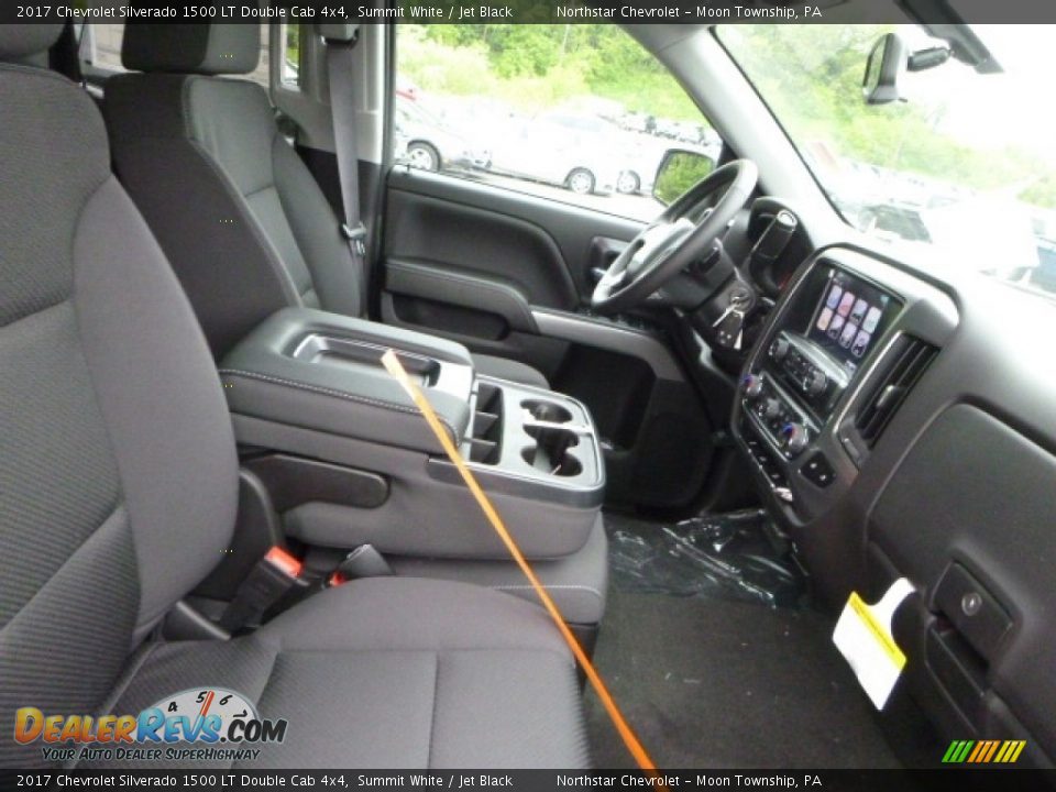 2017 Chevrolet Silverado 1500 LT Double Cab 4x4 Summit White / Jet Black Photo #10