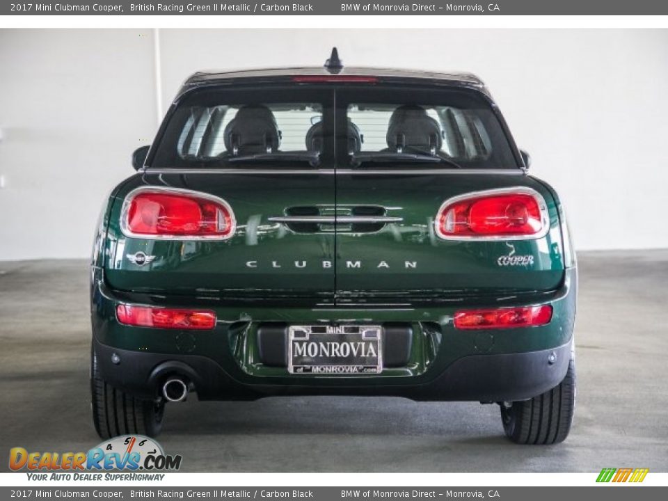 2017 Mini Clubman Cooper British Racing Green II Metallic / Carbon Black Photo #4