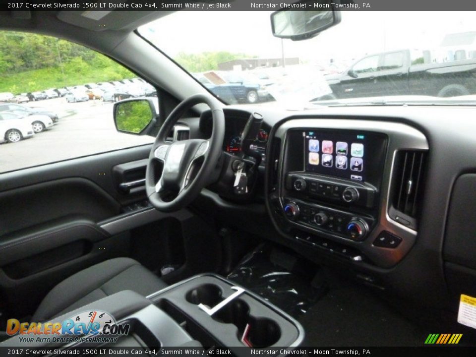 2017 Chevrolet Silverado 1500 LT Double Cab 4x4 Summit White / Jet Black Photo #11
