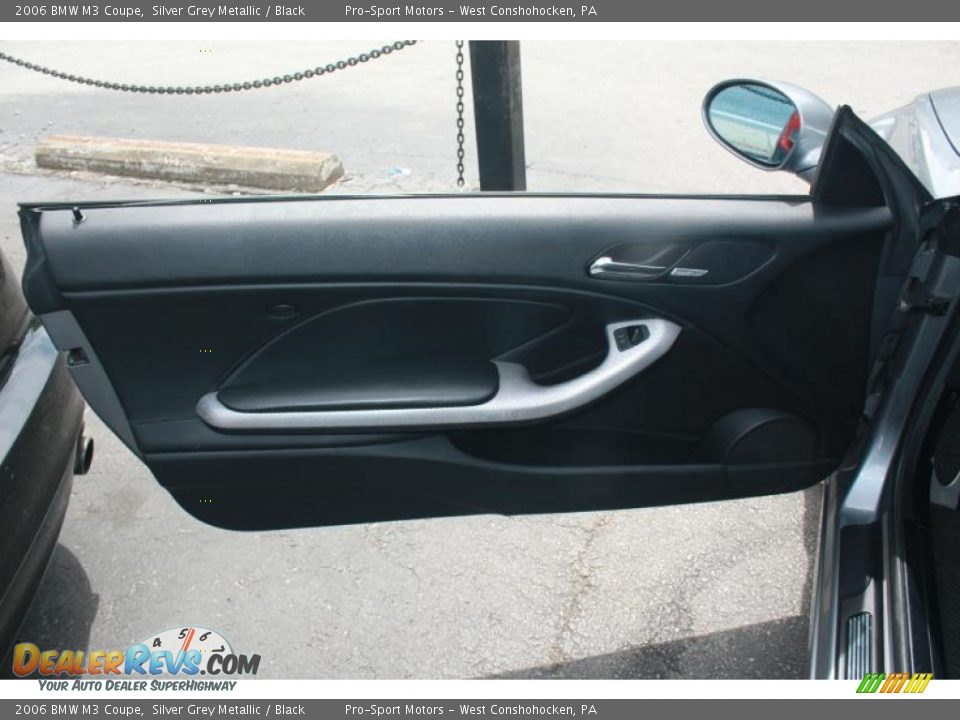 2006 BMW M3 Coupe Silver Grey Metallic / Black Photo #20