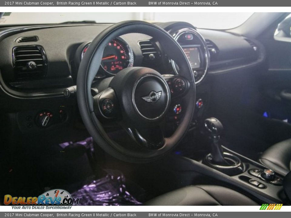 2017 Mini Clubman Cooper British Racing Green II Metallic / Carbon Black Photo #6