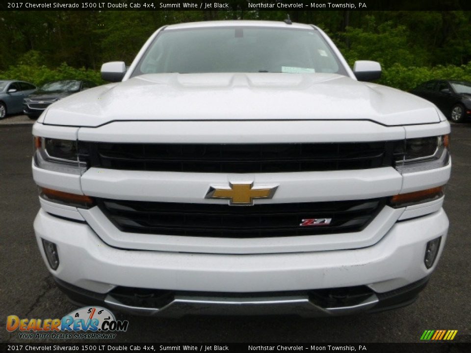 2017 Chevrolet Silverado 1500 LT Double Cab 4x4 Summit White / Jet Black Photo #13