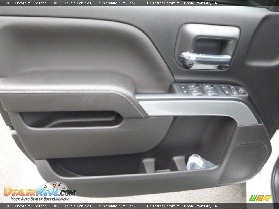 2017 Chevrolet Silverado 1500 LT Double Cab 4x4 Summit White / Jet Black Photo #15