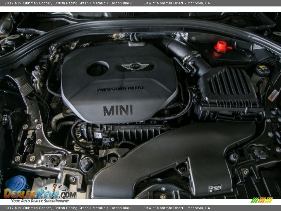 2017 Mini Clubman Cooper British Racing Green II Metallic / Carbon Black Photo #9