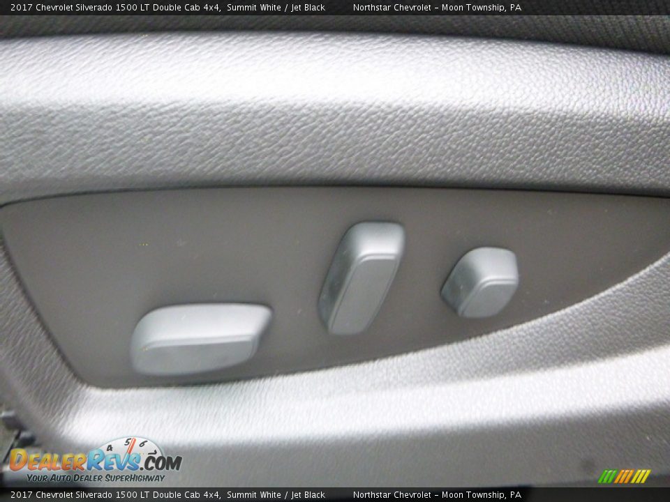 2017 Chevrolet Silverado 1500 LT Double Cab 4x4 Summit White / Jet Black Photo #17
