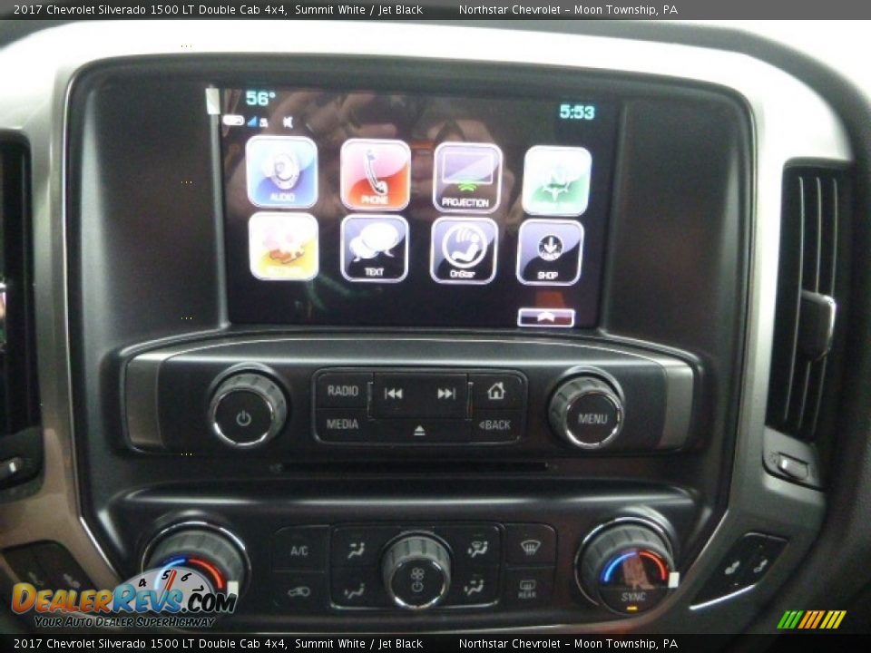 2017 Chevrolet Silverado 1500 LT Double Cab 4x4 Summit White / Jet Black Photo #18