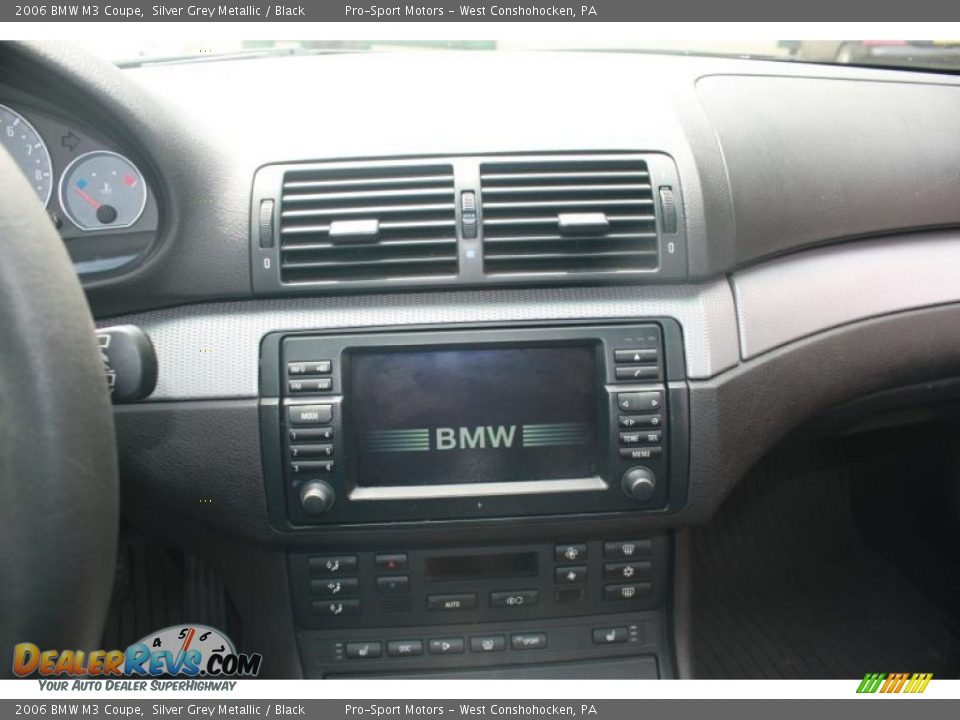2006 BMW M3 Coupe Silver Grey Metallic / Black Photo #27