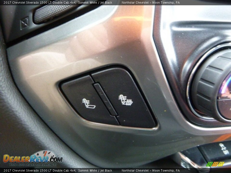2017 Chevrolet Silverado 1500 LT Double Cab 4x4 Summit White / Jet Black Photo #19