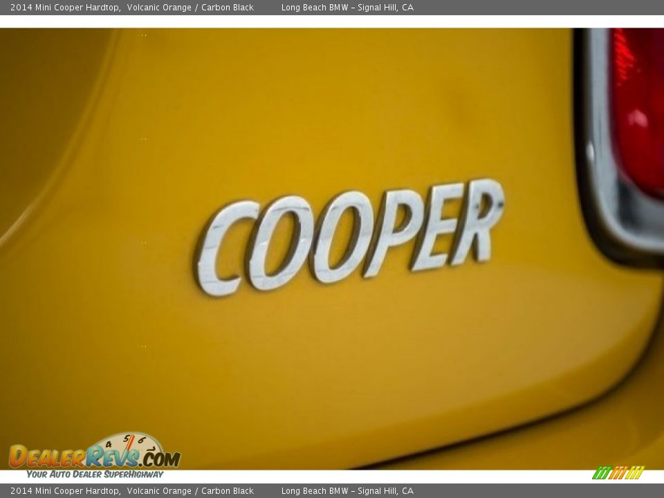 2014 Mini Cooper Hardtop Volcanic Orange / Carbon Black Photo #7