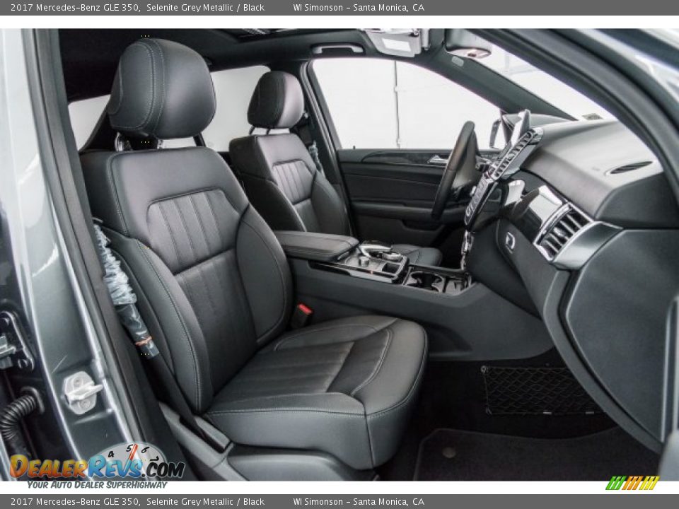 2017 Mercedes-Benz GLE 350 Selenite Grey Metallic / Black Photo #2