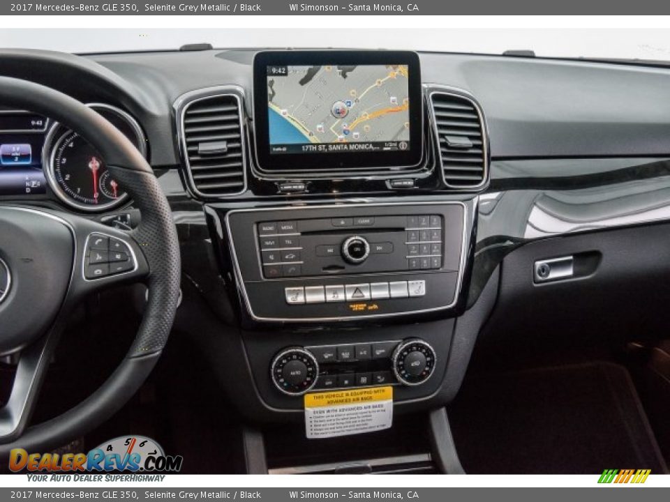 2017 Mercedes-Benz GLE 350 Selenite Grey Metallic / Black Photo #5