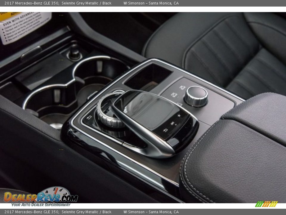 2017 Mercedes-Benz GLE 350 Selenite Grey Metallic / Black Photo #7