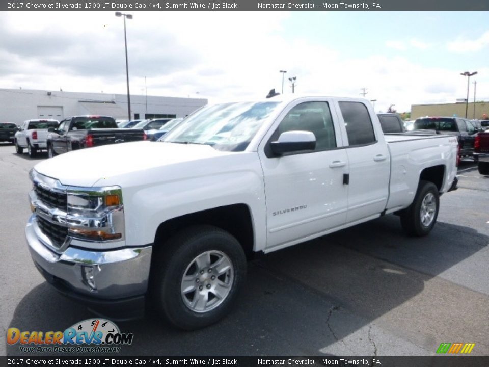2017 Chevrolet Silverado 1500 LT Double Cab 4x4 Summit White / Jet Black Photo #1