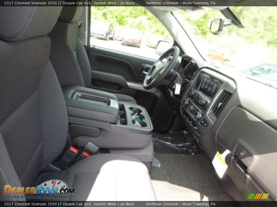2017 Chevrolet Silverado 1500 LT Double Cab 4x4 Summit White / Jet Black Photo #10