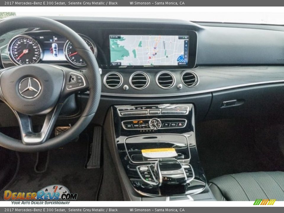 2017 Mercedes-Benz E 300 Sedan Selenite Grey Metallic / Black Photo #7
