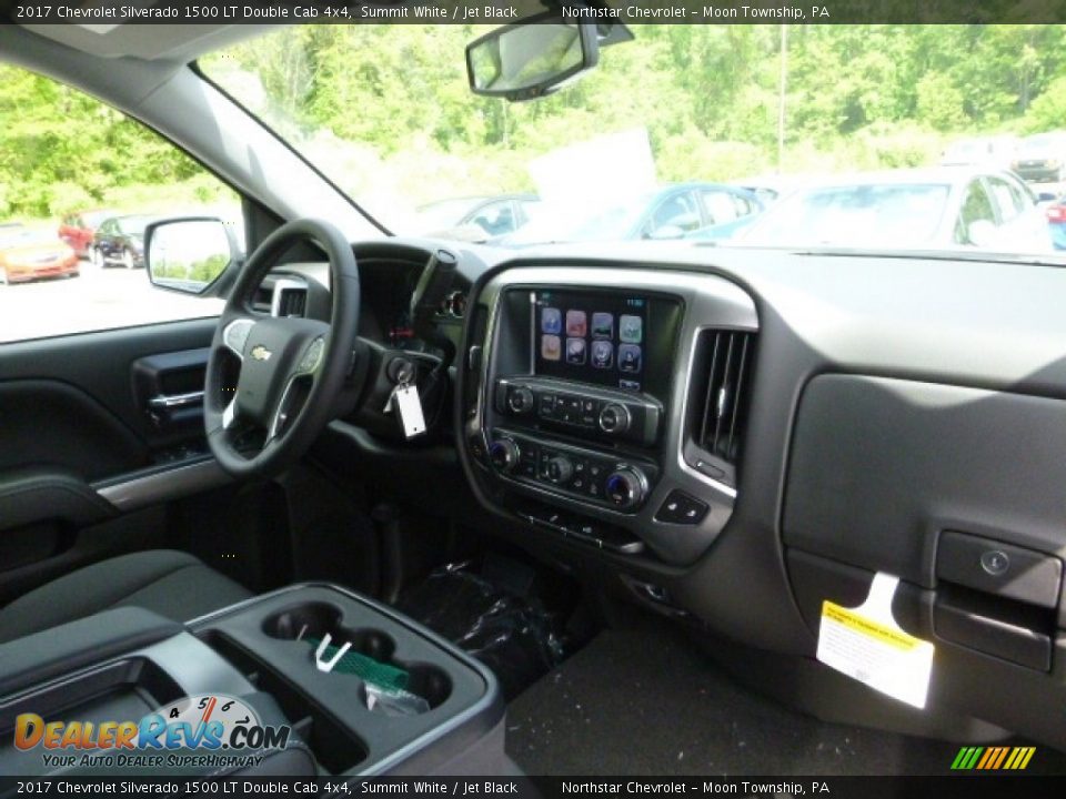 2017 Chevrolet Silverado 1500 LT Double Cab 4x4 Summit White / Jet Black Photo #11