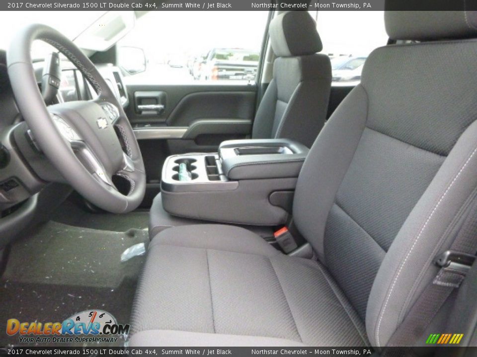 2017 Chevrolet Silverado 1500 LT Double Cab 4x4 Summit White / Jet Black Photo #14