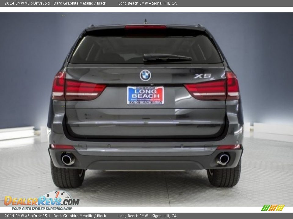 2014 BMW X5 xDrive35d Dark Graphite Metallic / Black Photo #3