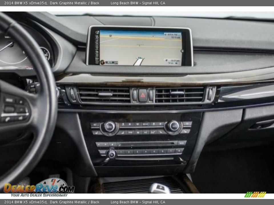2014 BMW X5 xDrive35d Dark Graphite Metallic / Black Photo #5