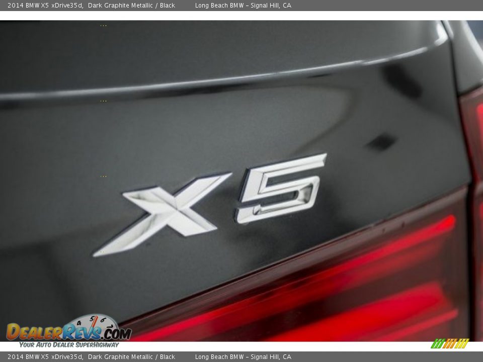 2014 BMW X5 xDrive35d Dark Graphite Metallic / Black Photo #7