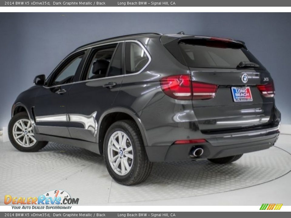 2014 BMW X5 xDrive35d Dark Graphite Metallic / Black Photo #10