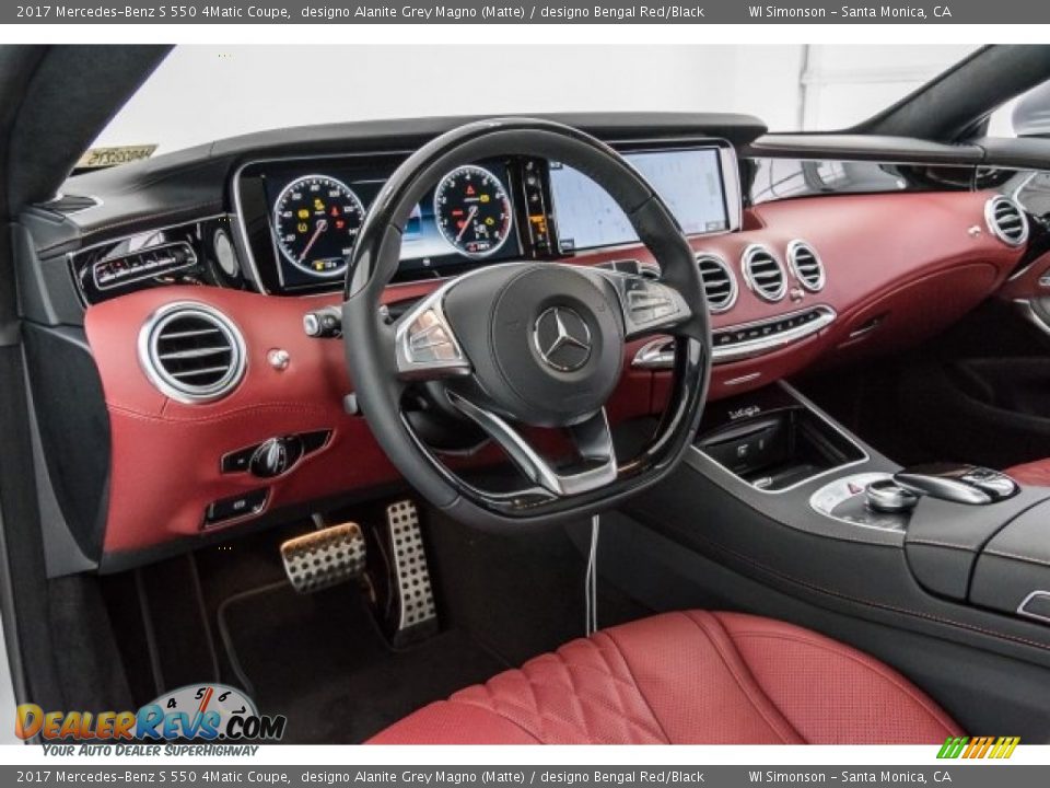 Dashboard of 2017 Mercedes-Benz S 550 4Matic Coupe Photo #6