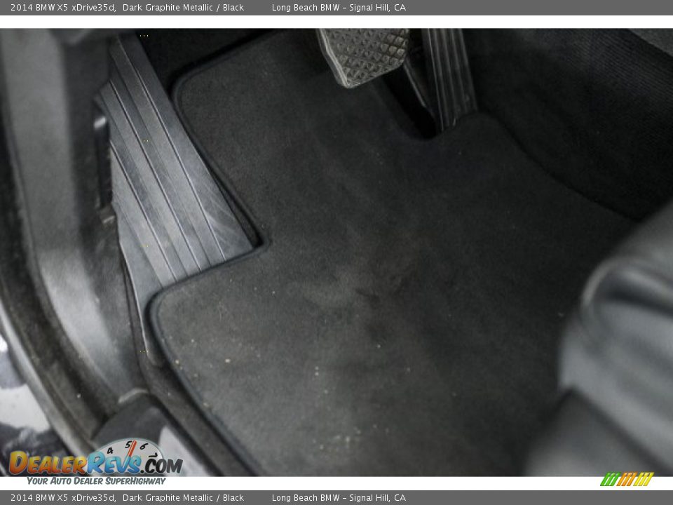2014 BMW X5 xDrive35d Dark Graphite Metallic / Black Photo #17