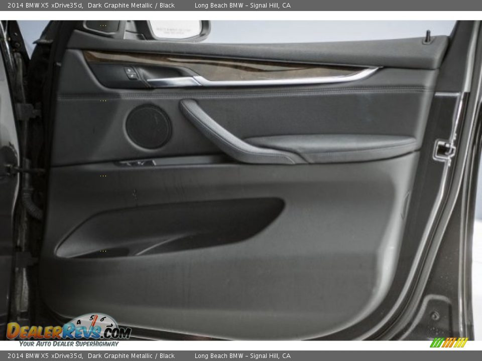 2014 BMW X5 xDrive35d Dark Graphite Metallic / Black Photo #20