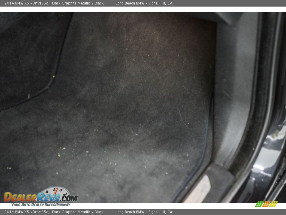 2014 BMW X5 xDrive35d Dark Graphite Metallic / Black Photo #21