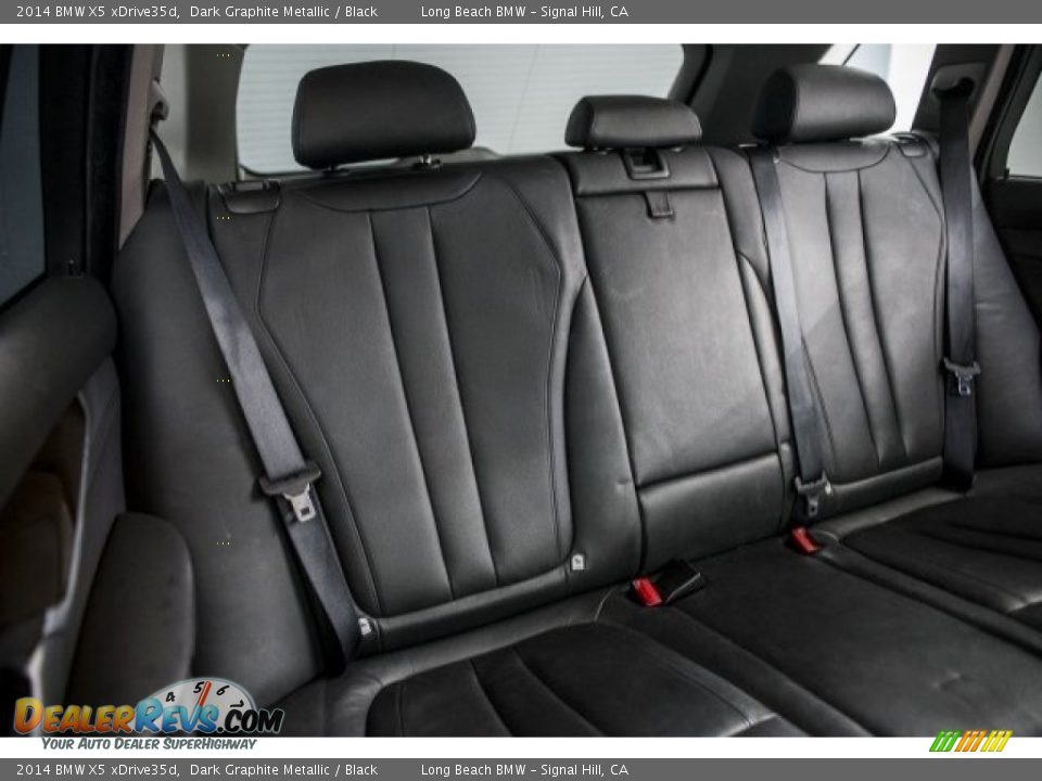 2014 BMW X5 xDrive35d Dark Graphite Metallic / Black Photo #24