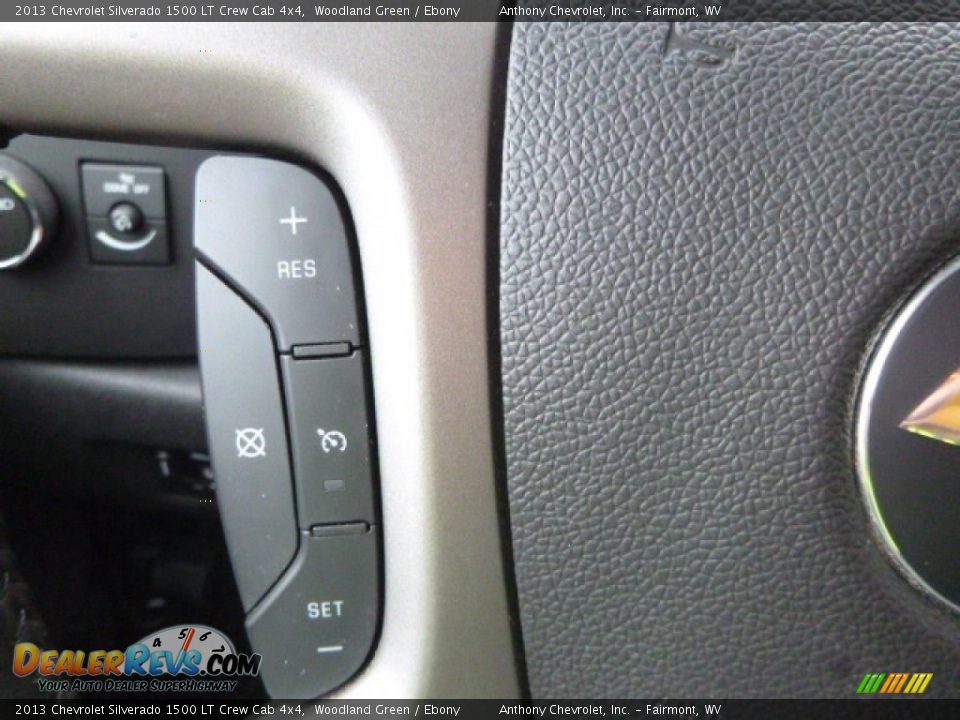 2013 Chevrolet Silverado 1500 LT Crew Cab 4x4 Woodland Green / Ebony Photo #20