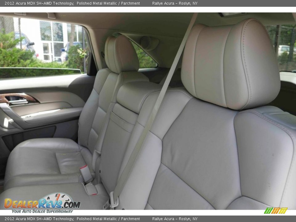 2012 Acura MDX SH-AWD Technology Polished Metal Metallic / Parchment Photo #17