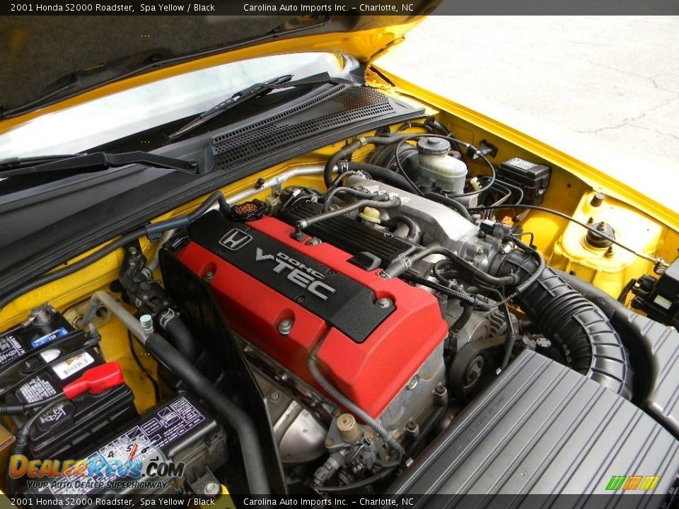 2001 Honda S2000 Roadster 2.0L DOHC 16V VTEC 4 Cylinder Engine Photo #17
