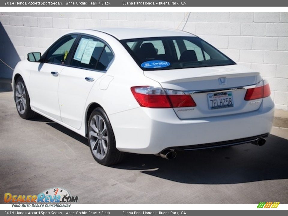 2014 Honda Accord Sport Sedan White Orchid Pearl / Black Photo #2