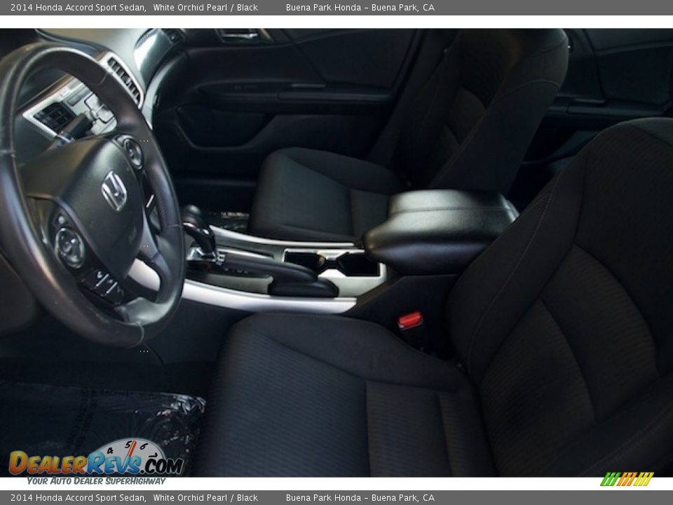 2014 Honda Accord Sport Sedan White Orchid Pearl / Black Photo #3