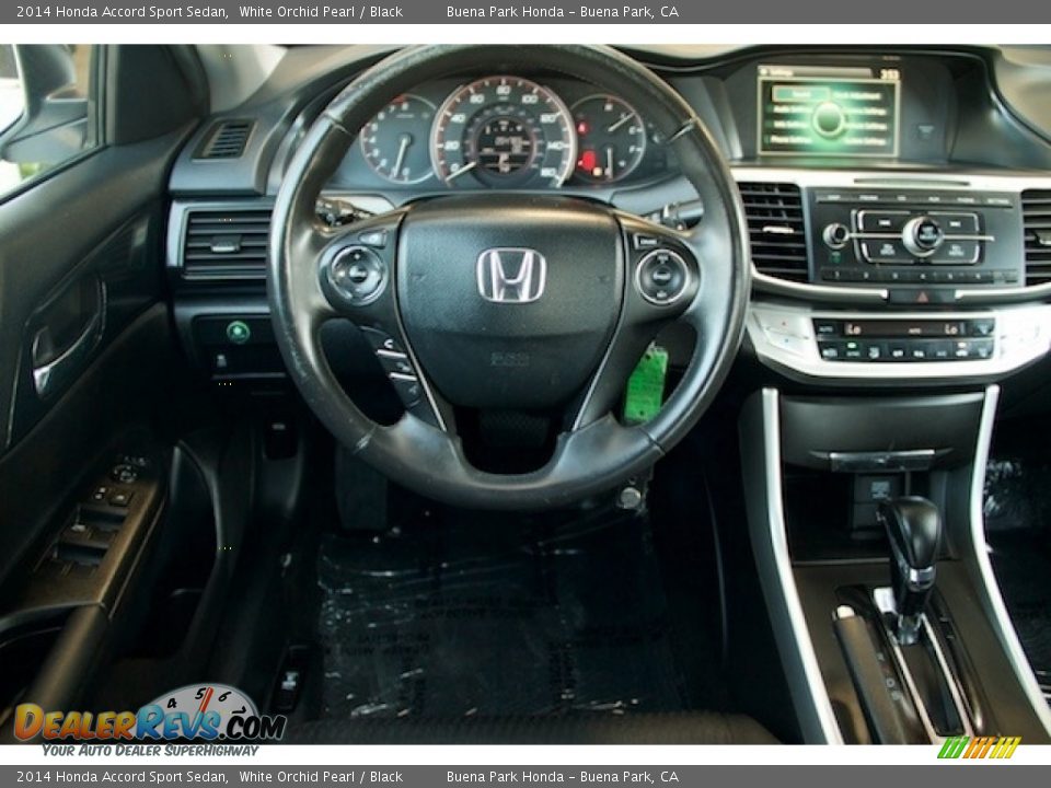 2014 Honda Accord Sport Sedan White Orchid Pearl / Black Photo #5