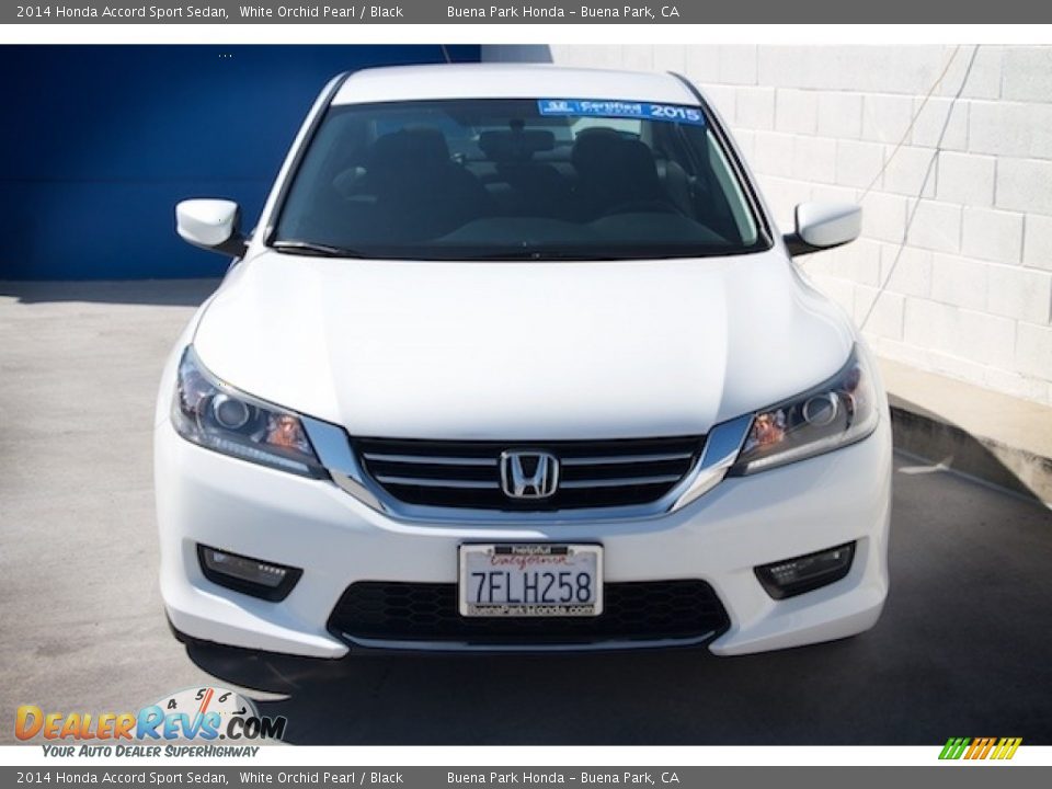 2014 Honda Accord Sport Sedan White Orchid Pearl / Black Photo #7
