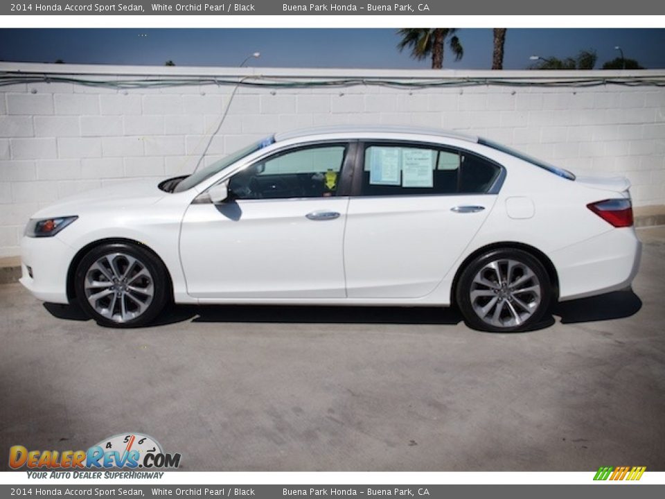 2014 Honda Accord Sport Sedan White Orchid Pearl / Black Photo #8